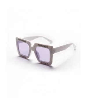 Women Sports Outdoor Sunglasses Protection - Purple - CP18DIATT43 $6.94 Sport