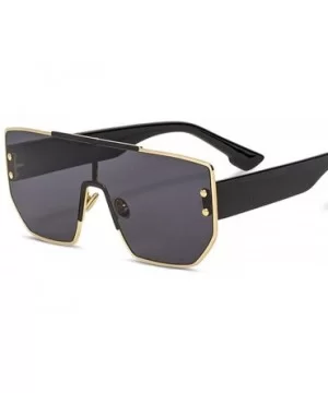 Square Sunglasses Ladies New Ladies Retro Gradient Sunglasses - C3198QKMREX $23.98 Square