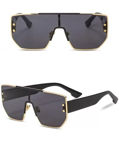 Square Sunglasses Ladies New Ladies Retro Gradient Sunglasses - C3198QKMREX $23.98 Square