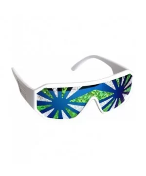 Sea Spray Shield 140mm Sunglasses - White - CX125KS2XU3 $11.70 Shield