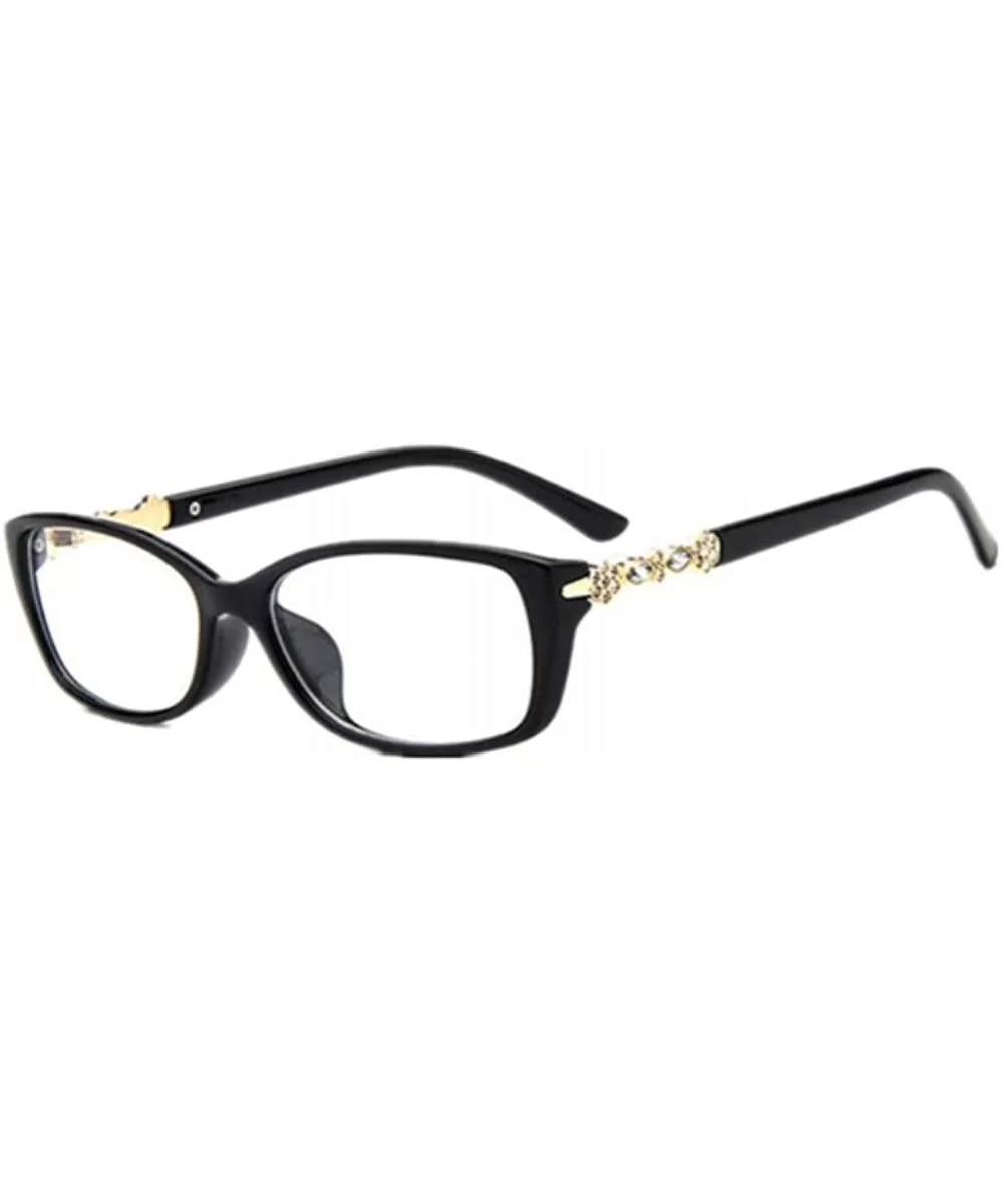 Women's Retro Eye Glasses Frame Spectacle Optical Eyeglasses Frame - Black - C9182I8KZ2R $6.22 Goggle