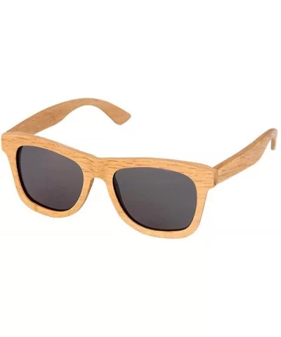 Bamboo wood glasses Hand-made logs polarized duo sunglasses UV400 UV-coated lenses - Red - CQ18XO5DAOH $26.00 Goggle