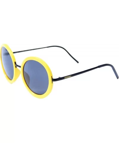 Skateboards Square Yellow/Black Sunglasses - C818QGCR8AR $12.97 Square