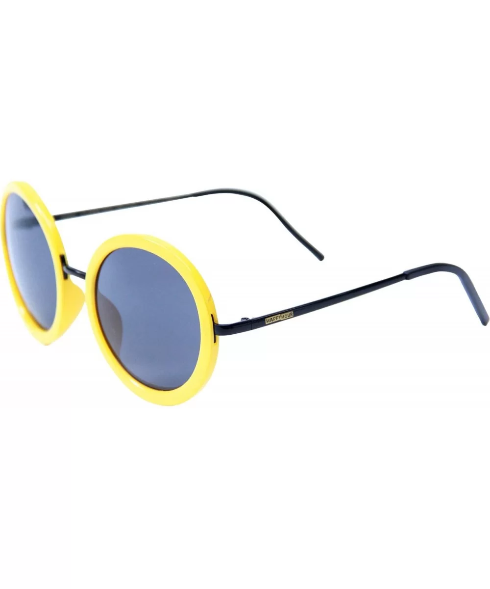 Skateboards Square Yellow/Black Sunglasses - C818QGCR8AR $12.97 Square