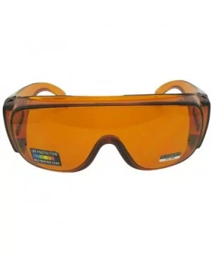 Large Fit Over Non Polarized Blue Light Blocking Sunglasses F29 - CT188NGZD0Q $8.36 Rectangular