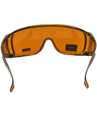 Large Fit Over Non Polarized Blue Light Blocking Sunglasses F29 - CT188NGZD0Q $8.36 Rectangular