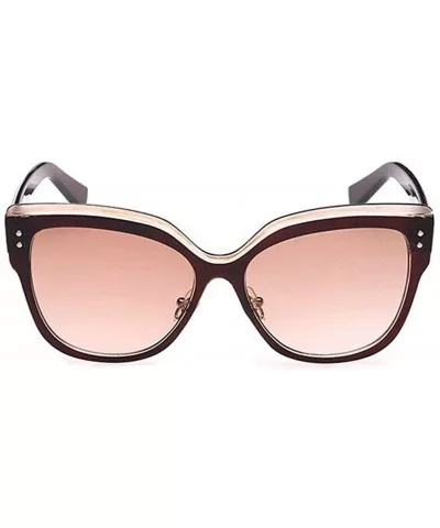 Cateye Sunglasses Your Eye Wear Choice In Summer Lens 57mm - Brown/Brown - CD11AQ7SGVN $13.01 Sport