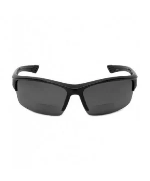 Sport Polarized Bi-Focal Safety Sunglasses with UV Protection PC066BF - Black/Grey - CQ18M5YE98G $33.76 Sport