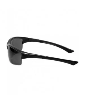 Sport Polarized Bi-Focal Safety Sunglasses with UV Protection PC066BF - Black/Grey - CQ18M5YE98G $33.76 Sport