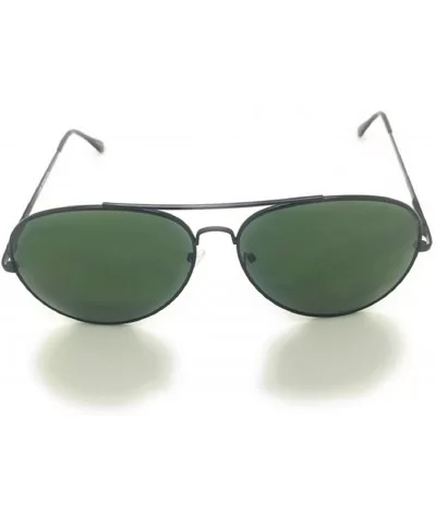 Aviator Sunglasses for Men Women Metal Flat Top Classic Sunglasses lightweight Driving UV400 - C912ODBJK6Y $6.26 Aviator