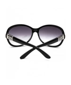 Sunglasses Women Fashion Decorative Large Frame Sun Glasses Europe And United States Retro - CP197A23LEK $11.71 Round