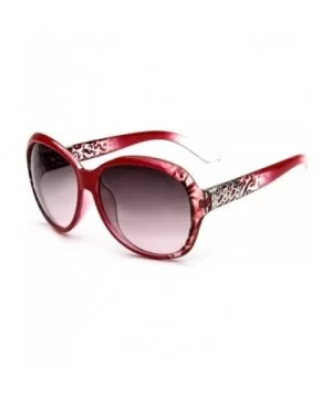 Sunglasses Women Fashion Decorative Large Frame Sun Glasses Europe And United States Retro - CP197A23LEK $11.71 Round